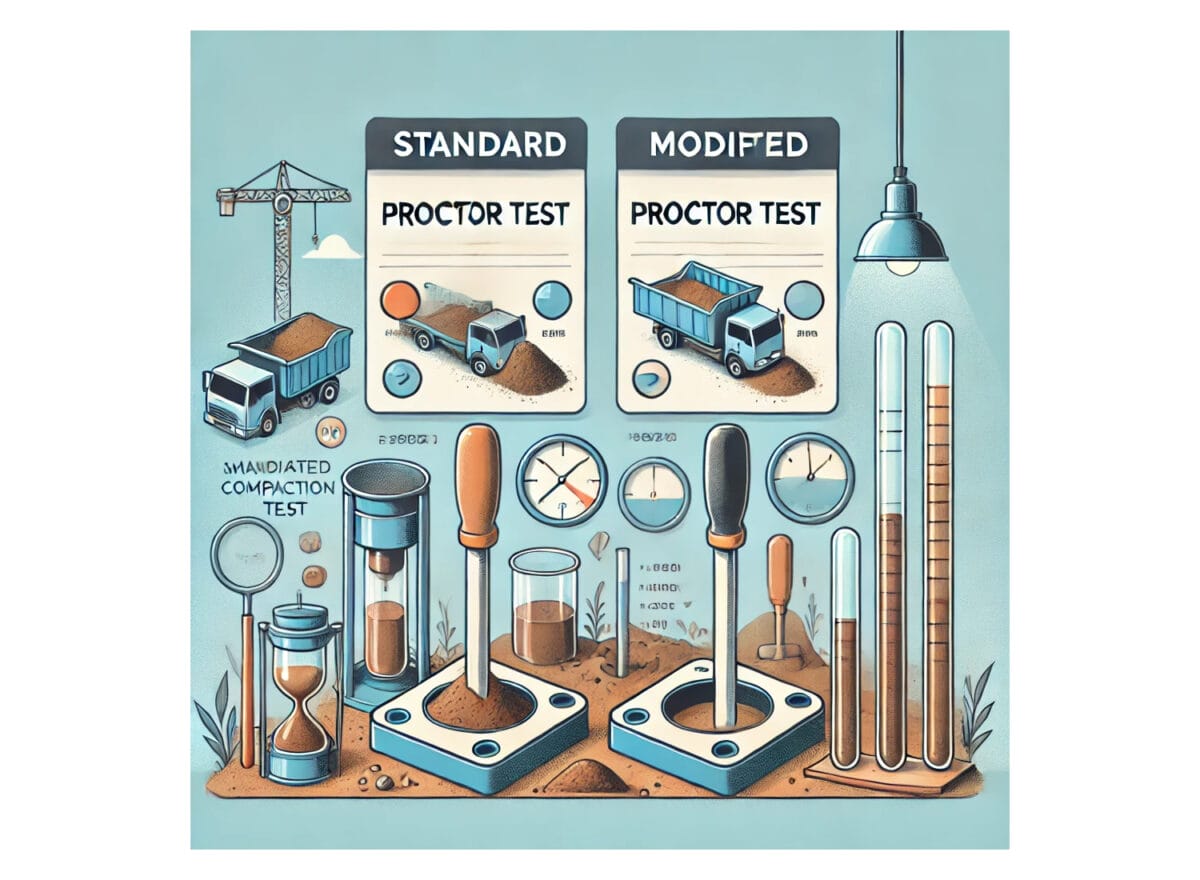 Standard Proctor and Modified Proctor Tests