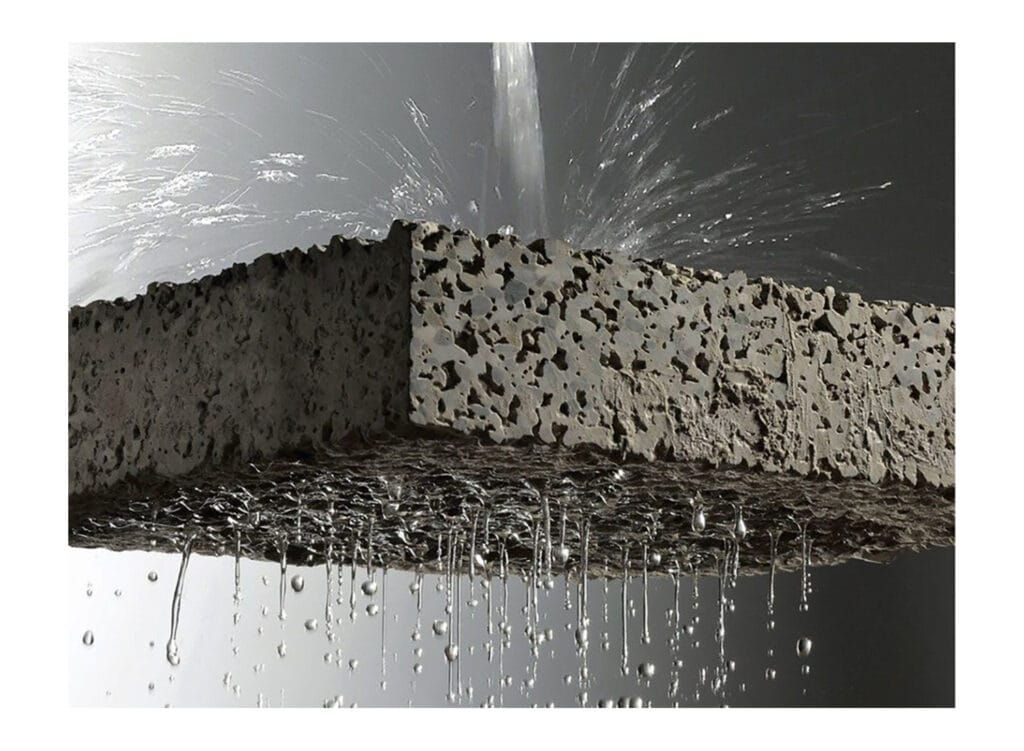 Is Concrete Porous or Nonporous Decoding the Surface